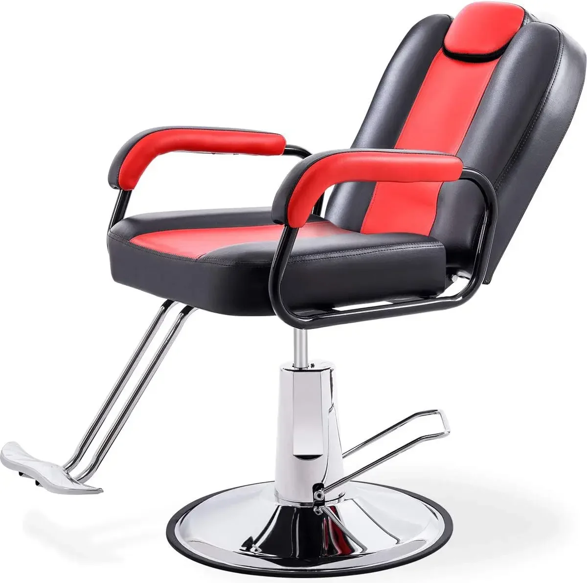 

Hydraulic Recliner Barber Chair for Hair Salon with 20% Extra Wider Seat & Heavy Duty Hydraulic Pump, Upgraded Salon Beaut