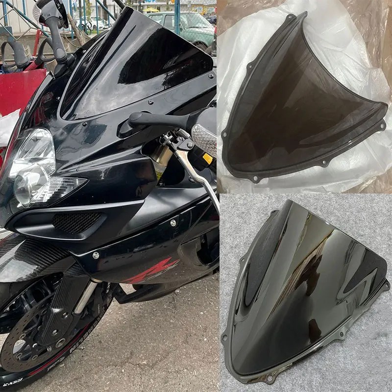 For Suzuki GSXR 600 K7 GSX-R 750 K6 2006 2007 GSX-R600 GSXR600 Windscreen Screen Wind Deflectors Screen Double Bubble Windshield