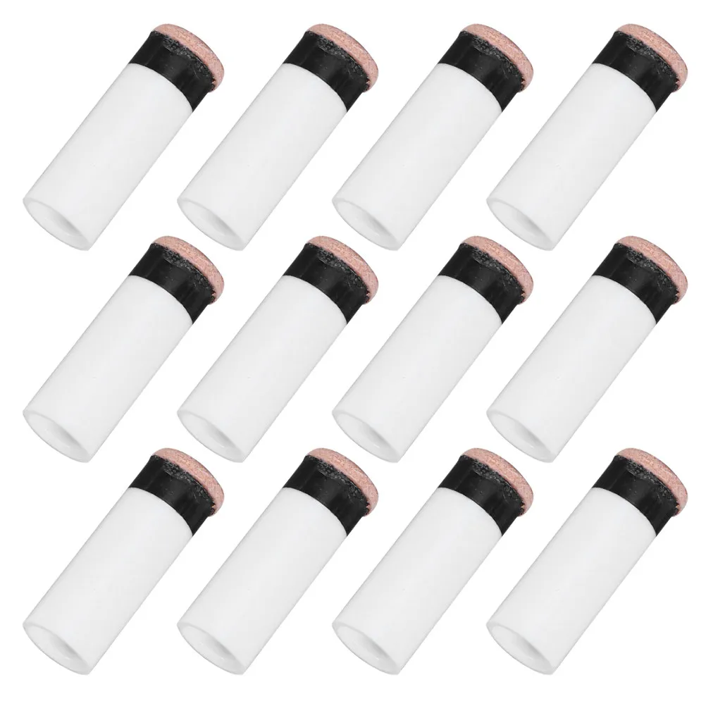 

Набор из 12 сменных наконечников для бильярдных киев 12 мм, прецизионно изготовленные, для ремонта и замены, аксессуары для бильярдных киев