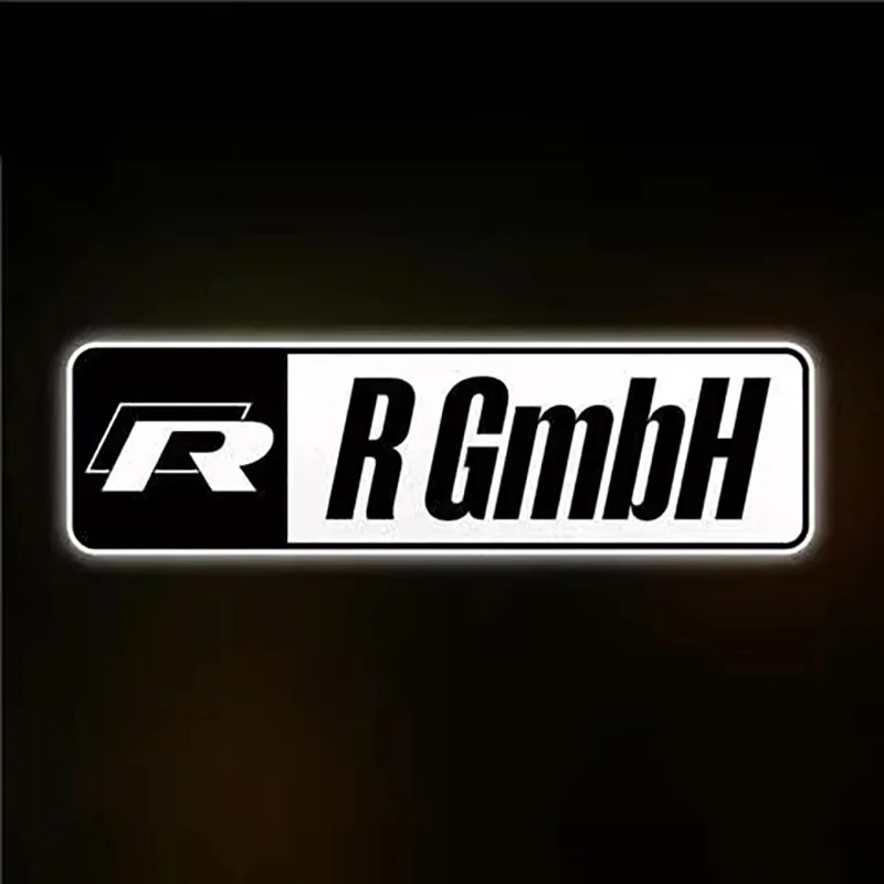 Car Stickers Reflective Scratch Blocking Decal For Volkswagen VW R-line GTI R Polo Golf Touareg Passat Magotan Tiguan Beetle