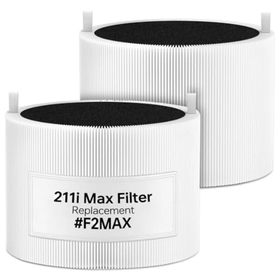 2𝟏𝟏𝐢 𝐌𝐚𝐱 Replacement Filter Compatible with air Pure 211i Max Smart Machine, Efficient 3-in-1 Particle Dust Pet Dander Fi