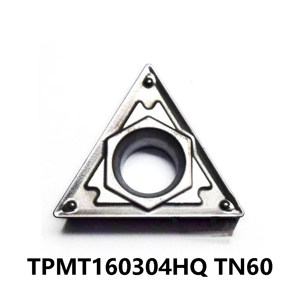 Original TPMT 160304 TPMT160304 HQ 60° Plates TPMT160304HQ TN60 TPMT321HQ Carbide Inserts Metal Turning Cutters Machine Lathe