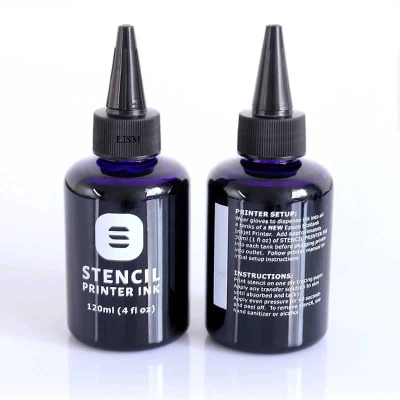 

Body Painting Stencil Printer Ink Tattoo Inkjet Transfer Machine Special Ink 4oz Tattoo Stencil Printer Ink Tattoo Pigment Tool