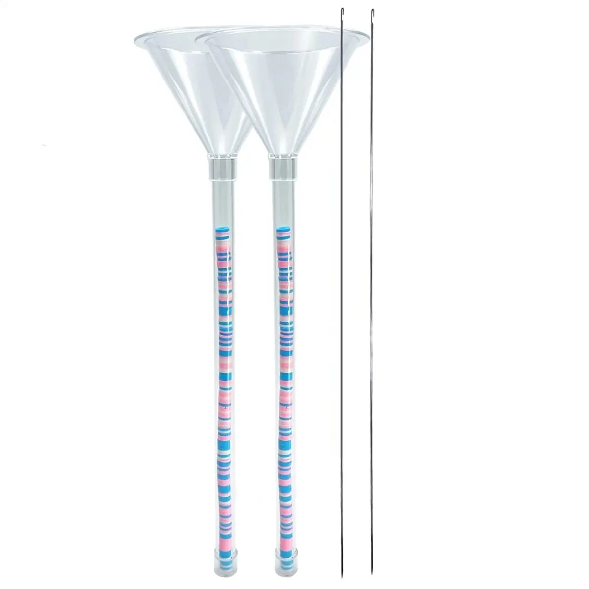 ABQR воронка для бисера для глиняных бусин, набор для изготовления браслетов, воронка для бисера, иглы, универсальные бусины, принадлежности для изготовления ювелирных изделий