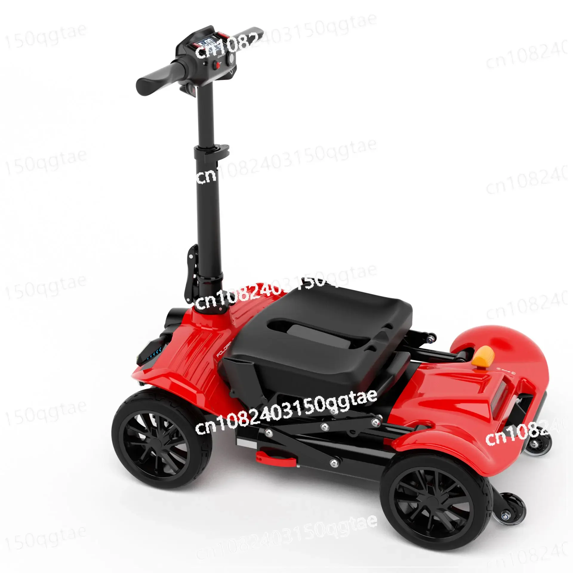 Electric Mobility Wheelchair Popular Four Wheel Elderly Scooter Folding Electric Scooter with Seat