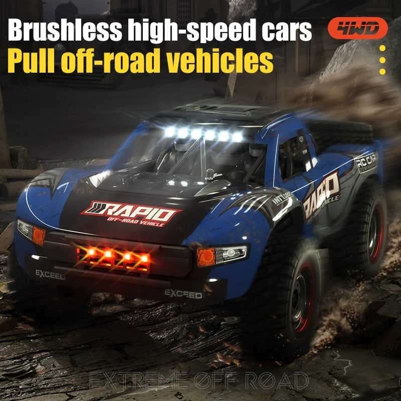JJRC Brushless RC Off-Road Car - 4WD, Full-Scale Throttle, High Speed