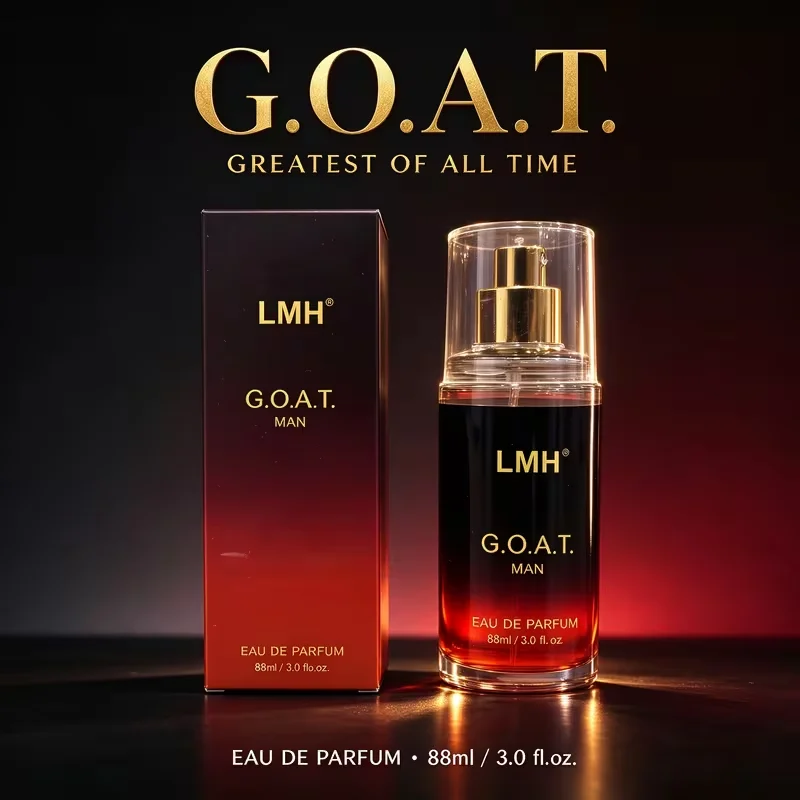 G.O.A.T. MAN 88ml Full-Size Spray Long-Lasting Masculine Woody Fragrance Suitable for Business Office Dating Daily Use Christmas Gift for Boyfriend Or Husband