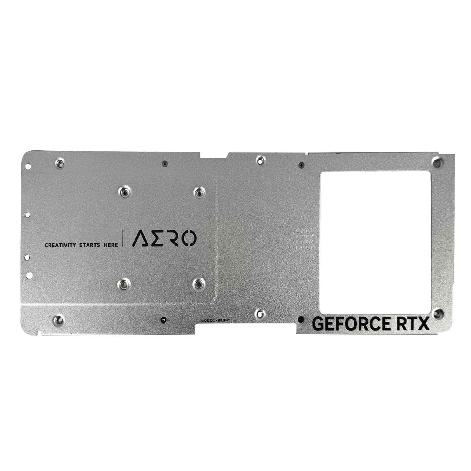 Imagem -04 - Dissipador de Placa Gráfica Gpu Radiador de Refrigeração com Backplate Gigabyte Geforce Rtx 4090 4080 Aero oc Gpu