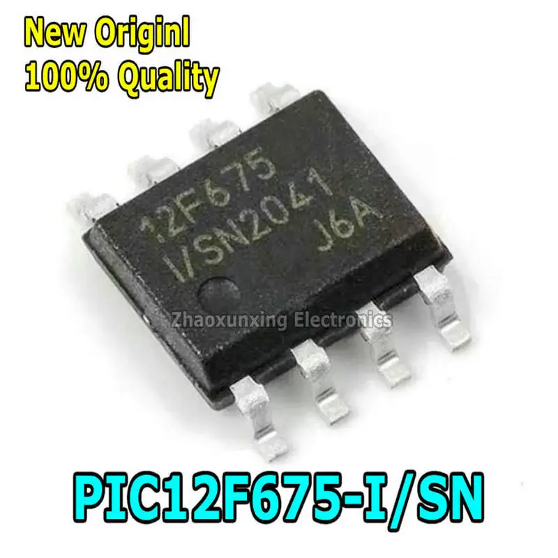 5~20PCS   New    PIC12F675-I/SN     12F675-I/SN    PIC12F675     12F675     SOP-8   Chipset