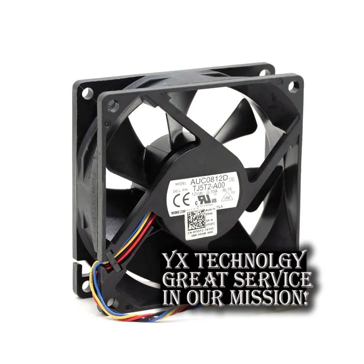 New AUC0812D 8025 12V 0.70A 8cm 80mm PWM temperature control cooling fan winds of wind scattered for DELTA  80*80*25mm