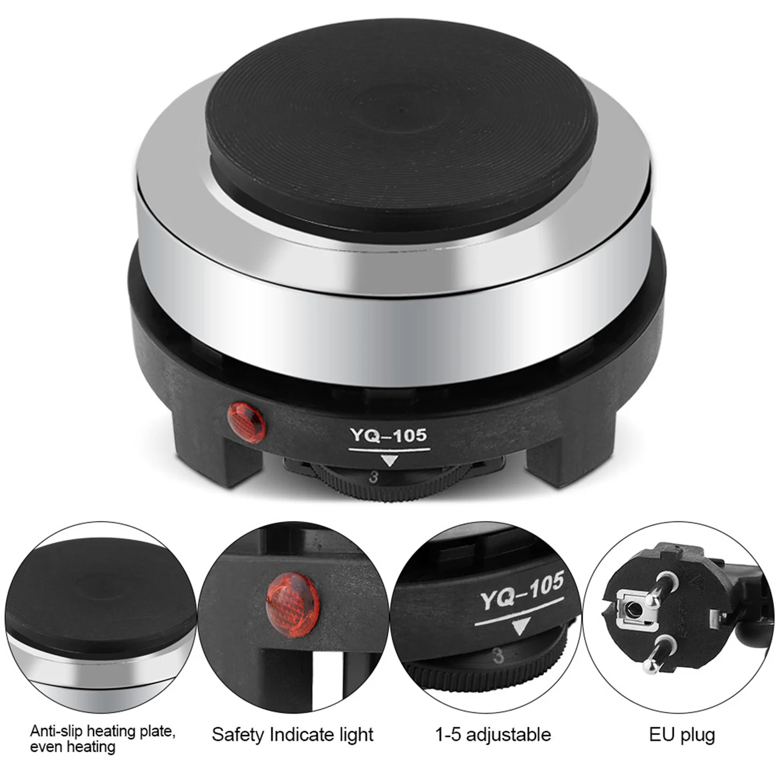 Mini Electric Stove Hot Plate Multifunction Induction Cooker Kitchen Cooking Plate Water Coffee Tea Heater 110-220V