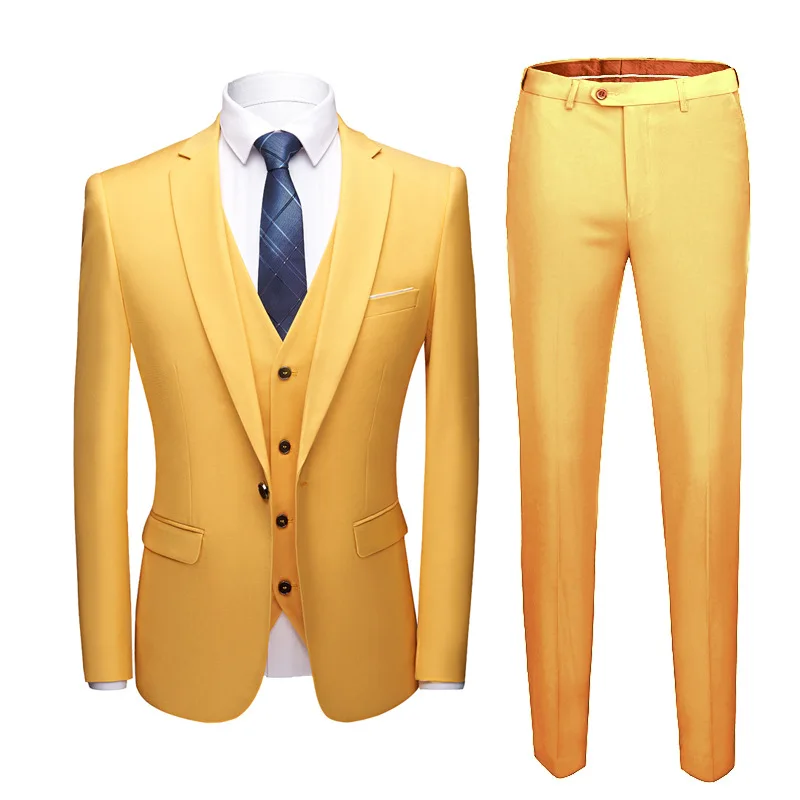 LH112 Men\'s suits, slim fit small suits, best man and groom wedding dresses