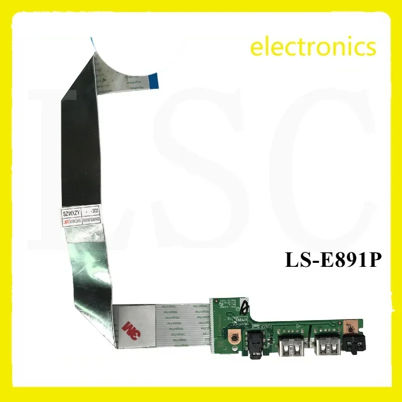 LSC original for Acer Aspire A515-51 A515-51G laptop audio USB IO board with cable c5v01 LS-E891P