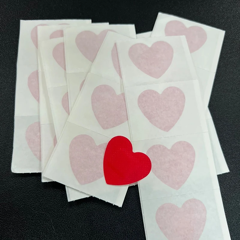 10Pcs Pad Hydrocolloid Dressing Heart Shaped Bandage Heart-shaped Self-adhesive Wound Patches First Aid Gauze