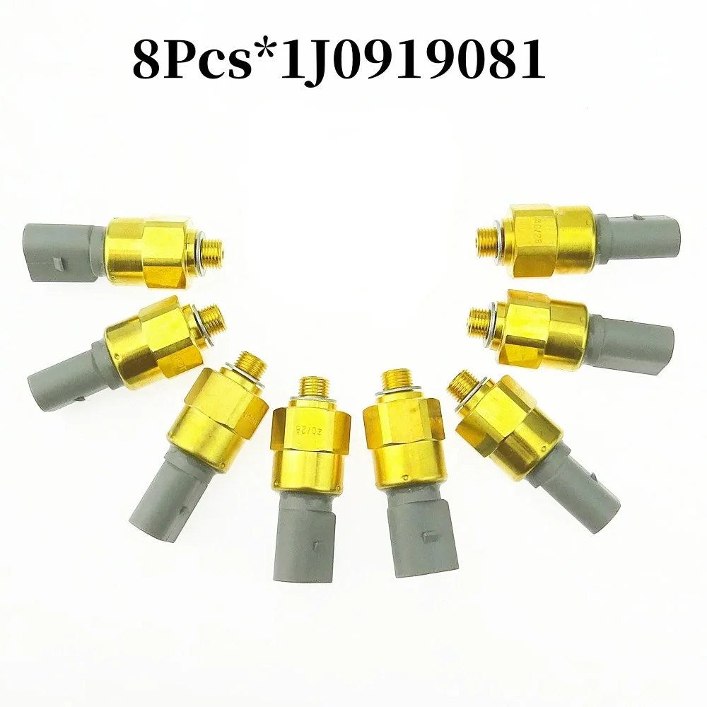 

Qty8 Переключатель рулевого управления датчика давления масла для Audi A3 TT Bora Golf MK4 MK5 Beetle Leon 1J0919081 1J0 919 081