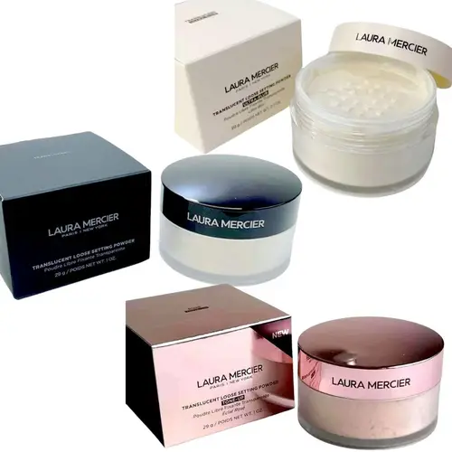 Imagen 2 del producto Polvo de ajuste suelto con efecto de maquillaje transparente, ajuste de Control de aceite, polvo de ajuste de efecto múltiple suave y delicado de larga duración 2025