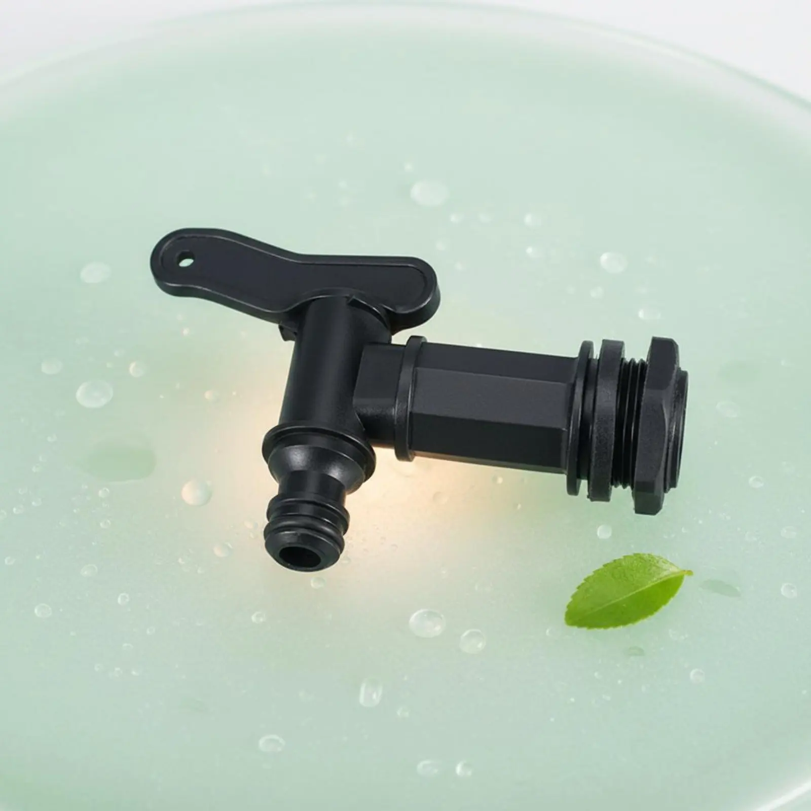 

Bulk Liquid Container Tote Faucet Adapter Long-Lasting S60x6 Thread Water Container Tap Container Accessory Easy Installation