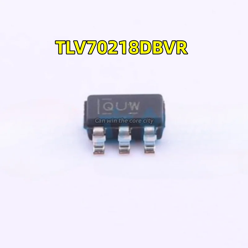 100 PCS / LOT New TLV70218 TLV70218DBVR Screscreen QUW SOT-23-5 Low IQ LP Reducregulator