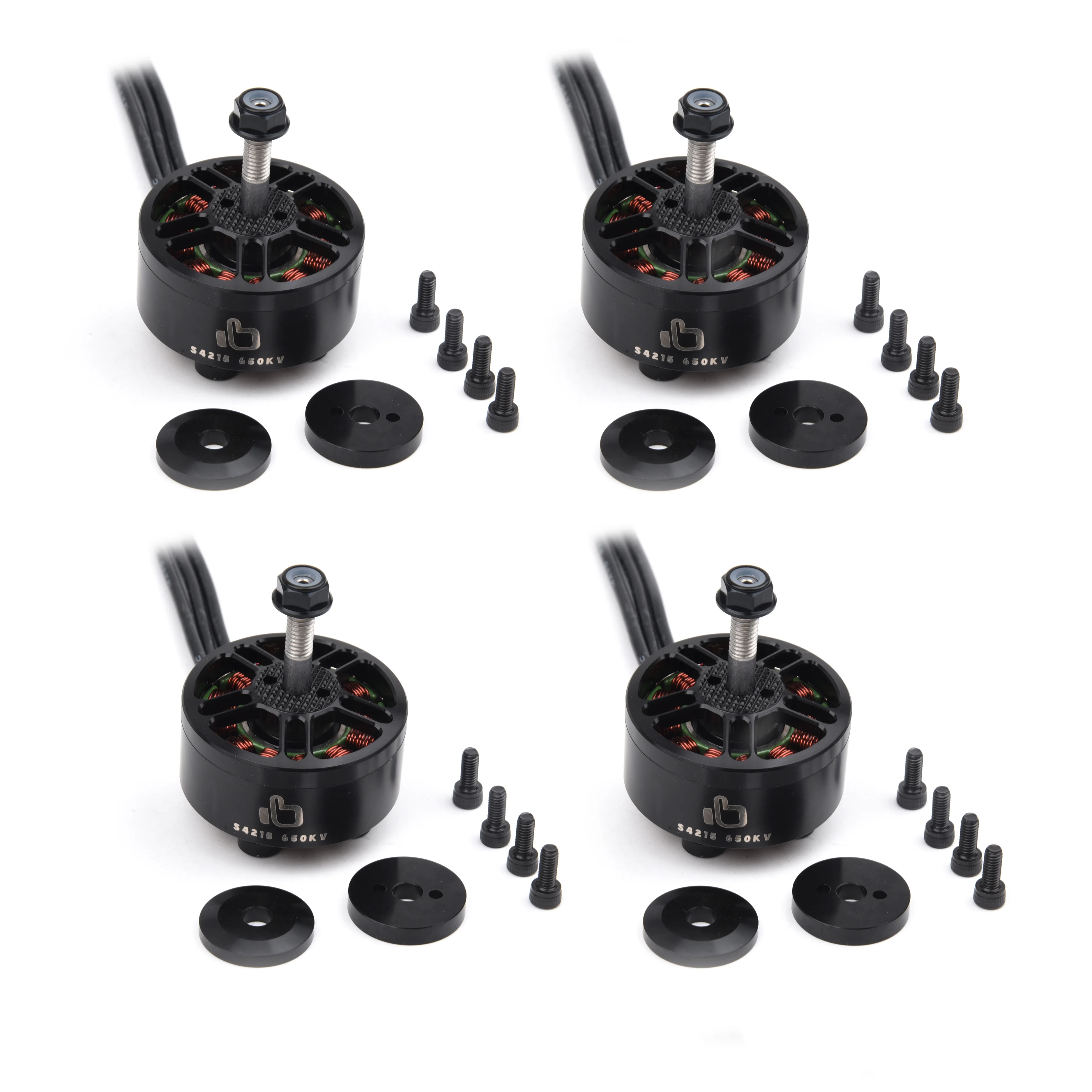 4 قطعة/الوحدة 4215 S4215 650KV 3-6s فرش السيارات ل 13 بوصة طائرة بدون طيار FPV طويلة المدى/سينيمي/سينليفتر FPV المحركات جزء