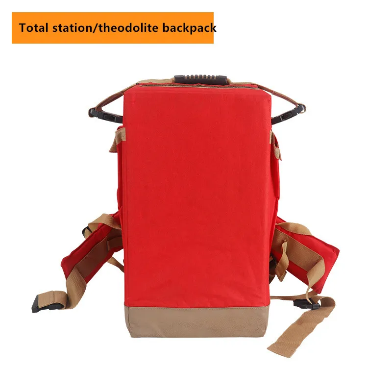 

Red Total station GPS RTK Portable bag Data collector Prism Tribrach Portable Protective Soft Bag