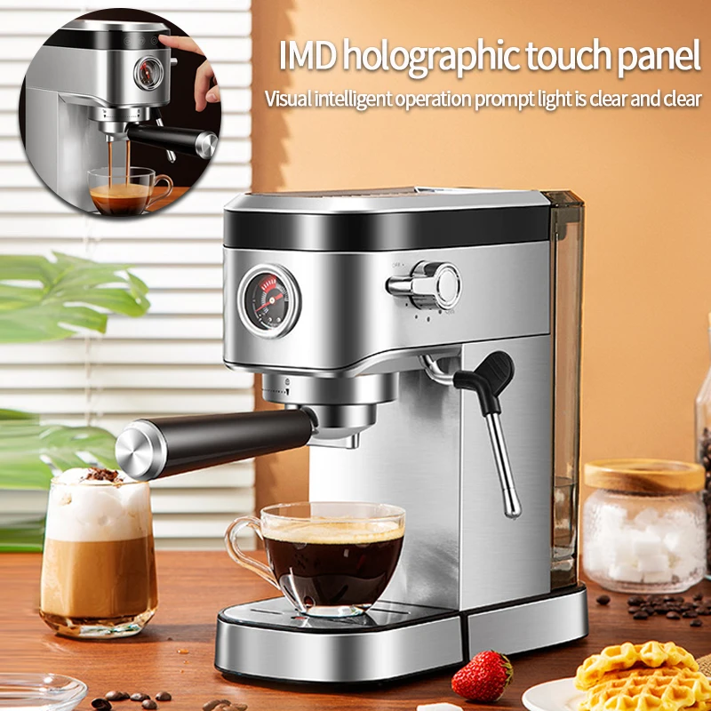 TABELL ekspres do kawy półautomatyczne ekspresy do kawy Espresso w ofercie włoski elektryczny ekspres do kawy mleko spienione urządzenie domowe