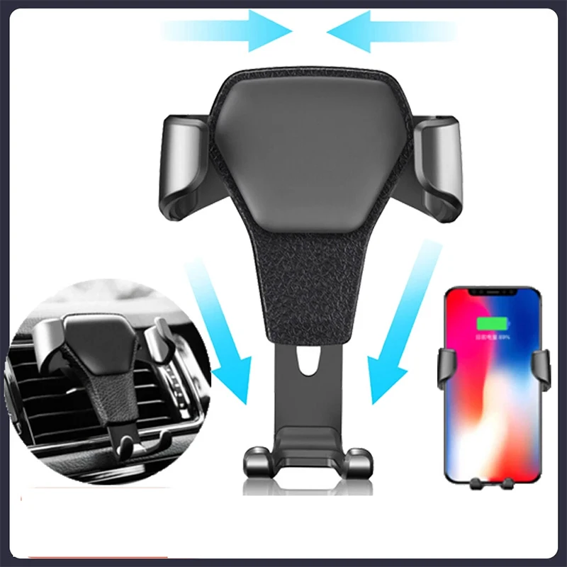 

Universal Gravity Car Air Vent Clip Mount Phone Holder Cell Stand Smartphone GPS Support For iPhone For Samsung For Huawei Stand