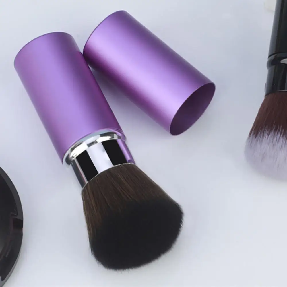 Profesjonalne pędzle do makijażu, wysuwany róż, puder, podkład, korektor do twarzy, pędzel kabuki, narzędzia kosmetyczne. ﻿