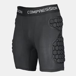 Football Soccer Goalkeeper Shorts EVA Sponge Protective Rugby Skateboard Training Shorts Hip Pad Sports Safety