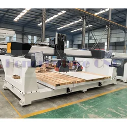 China 5 Axis Bridge Saw Stone Cutting Machine For Marble Granite Quartz Granite Slab Cutting Cnc