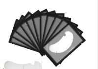50/100pairs U Form Wimpern Pads Gepfropfte Lash Hydrogel Gel Patches Unter Augen Pads für Wimpern Verlängerung Tipps stickerMake-up-Tools
