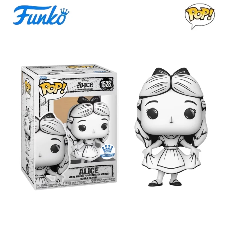 FUNKO POP Disney Alice Model Anime Limited Edition #1528 Cartoon Action Figures Doll Statue Collectible Toy Kids Festival Gifts - Image 3