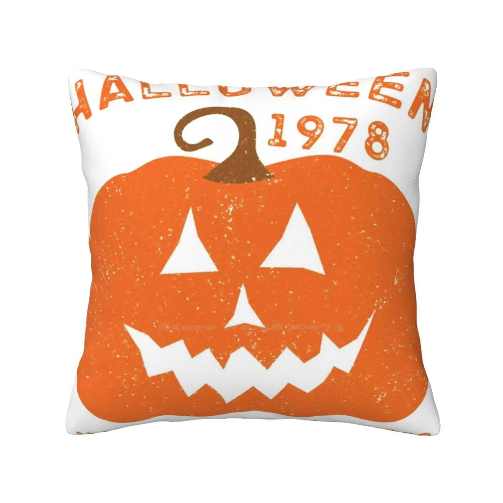 Halloween 1978 Holiday Spooky Scary Pumpkin Haddonfield Fashion Sofa Throw Pillow Cover Pillowcase Halloween 1978 Holiday