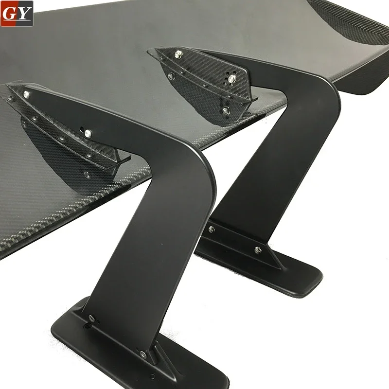 ألياف الكربون VOLTEXTYPE-7 Swan Neck Style GT Wing 1600mm (W. لوحة معززة لصندوق السيارة لنيسان 08-r35 GTR)