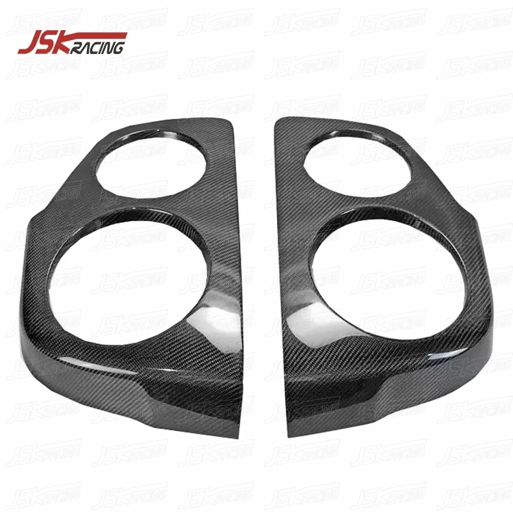 OEM STYLE CARBON FIBER TAIL LIGHT BEZEL for 1999-2002 NISSAN R34 GTR