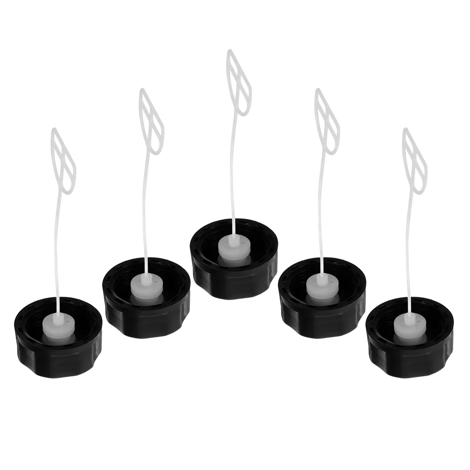 

5Pcs Gas Tank Cover for Mower Heavy Duty Lawn Mower Fuel Cap Reusable Tank Lid for Lawn Equipment Quick Fit Replacement