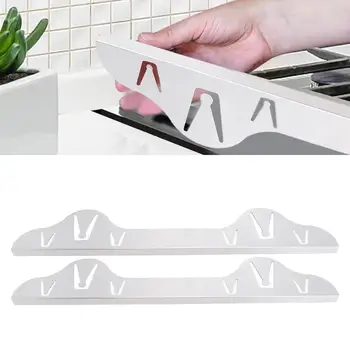 Kryt sporáku 59,5x10cm stříbrná nerezová ocel výplň mezery na sporáku pro kuchyňský sporák kryt mezery sporáku výplň mezery 8 nejlepší prodej kryt mezery sporáku - №8