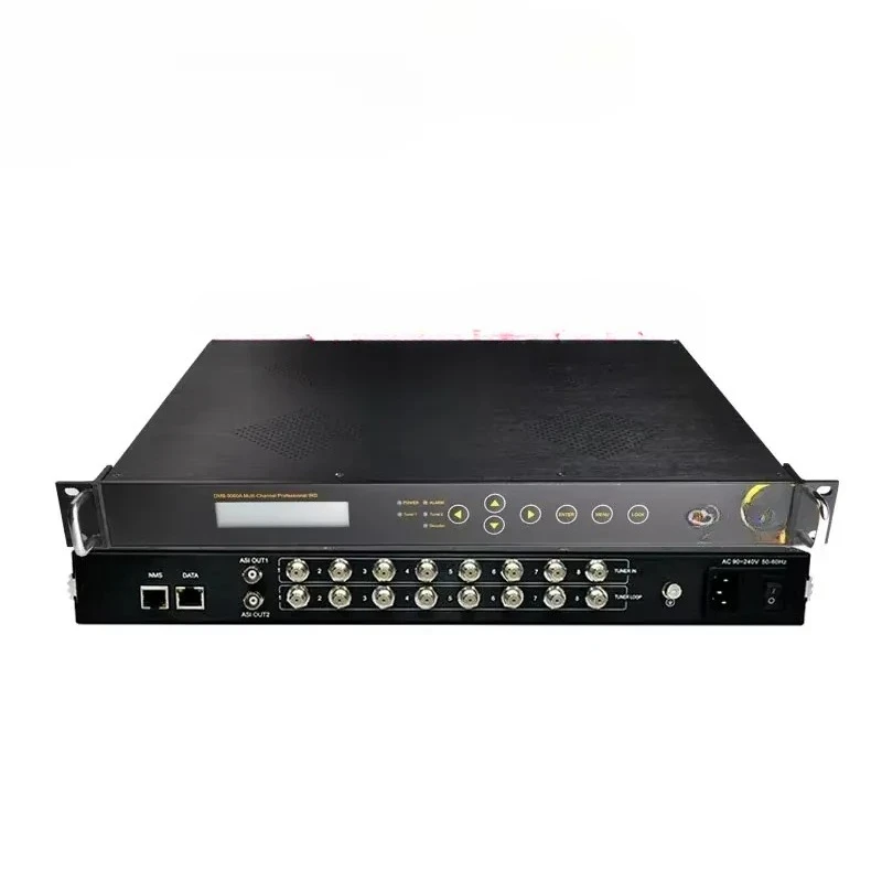 8 Professional Receiver FTA DVB-S2 MPEG-4 Full HD Digital Satellite Receiver With To Gateway