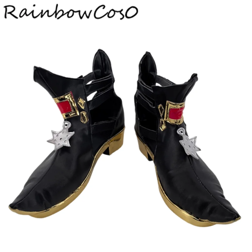 Urianger Augurelt  FINAL FANTASY XIV:A Realm Reborn Cosplay Shoes Boots Game Anime Party Halloween RainbowCos0 W4800