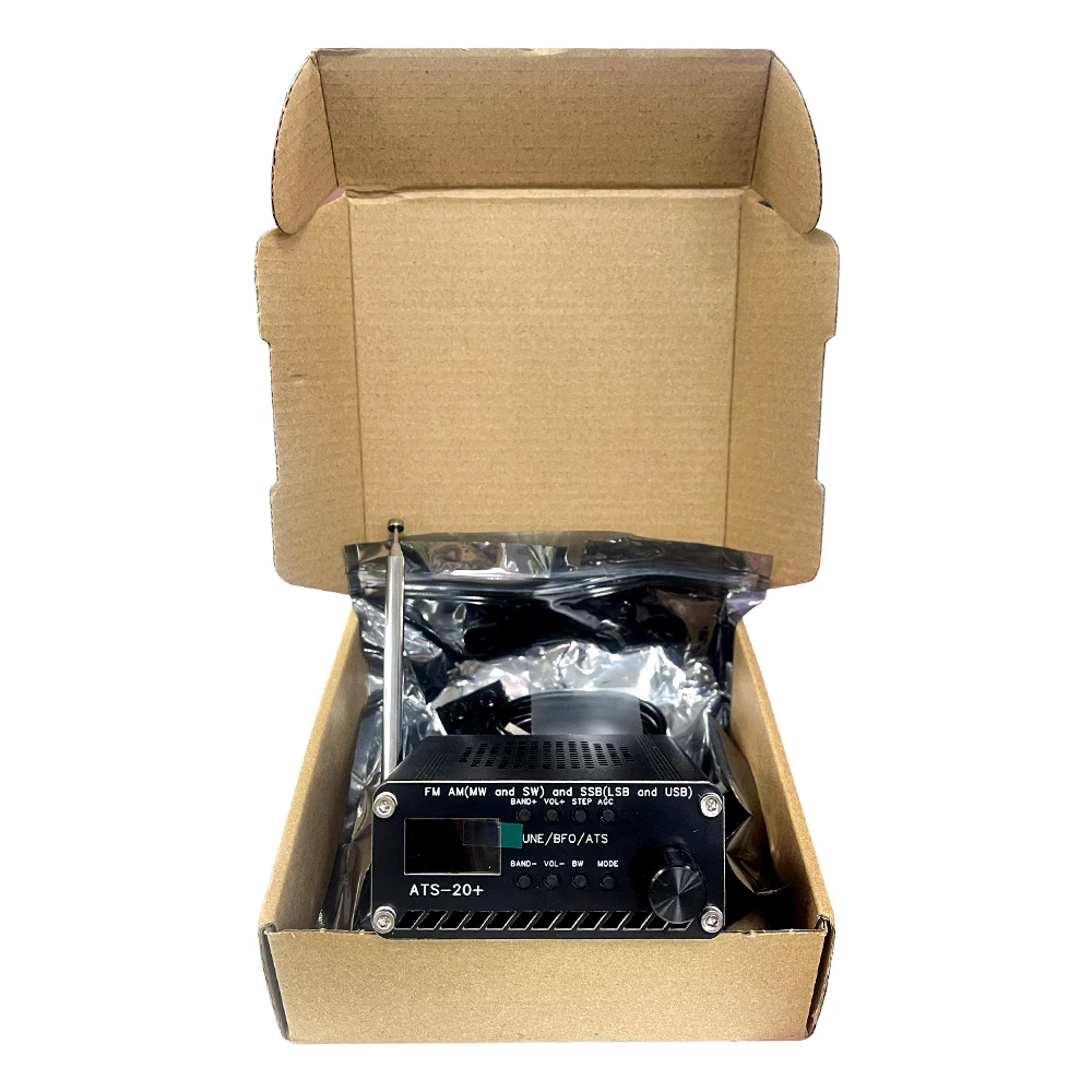 ATS-20+ Si4732 جهاز استقبال راديو DSP كامل النطاق مع SSB/FM/AM/LW/SW موالف SDR محمول على الموجات القصيرة مع هوائي/Type-C #6