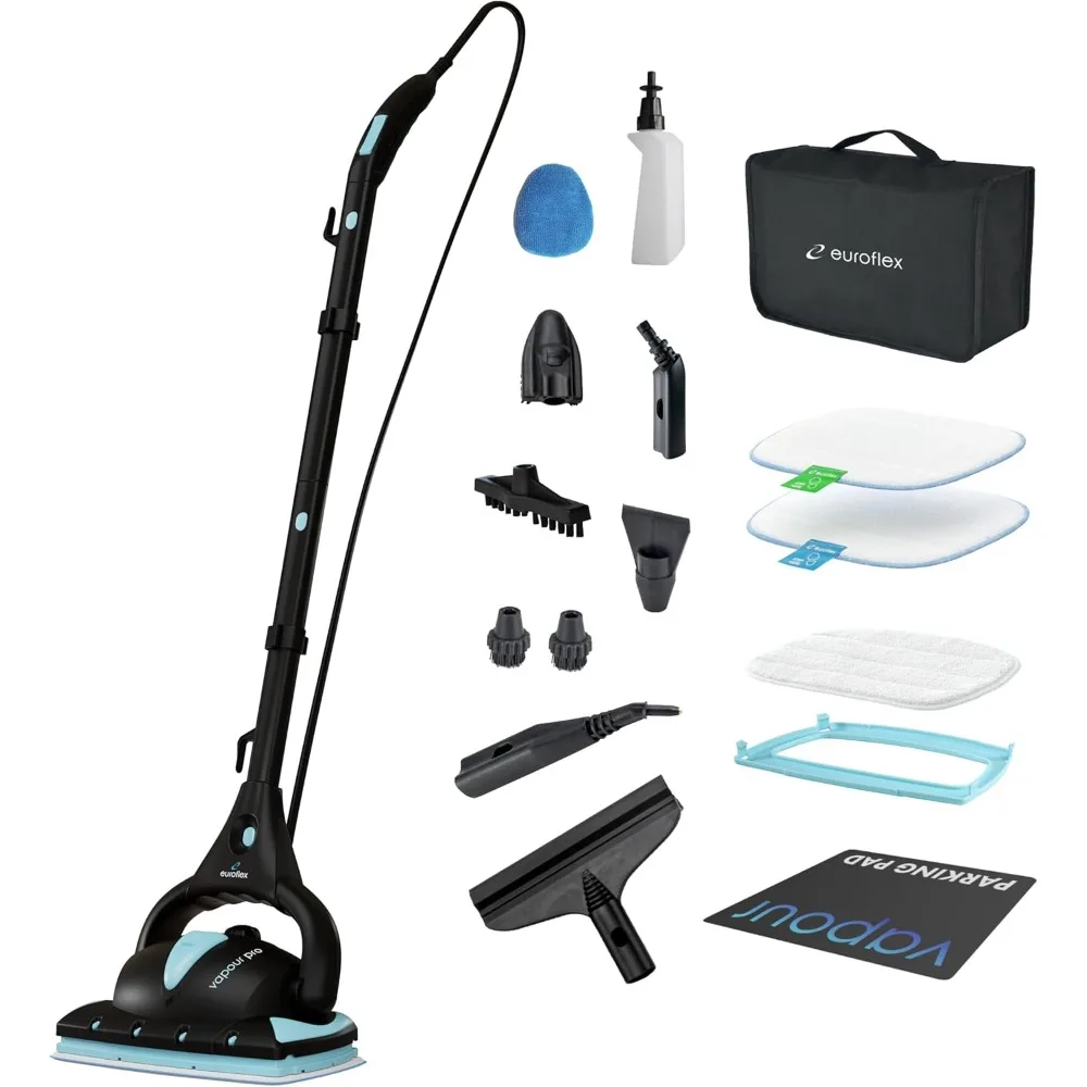 

Multipurpose Steam Cleaner & Steam Mop with Ultra Dry Steam; Commercial Grade Steam Cleaning Power;Safe for Hardwood Floors