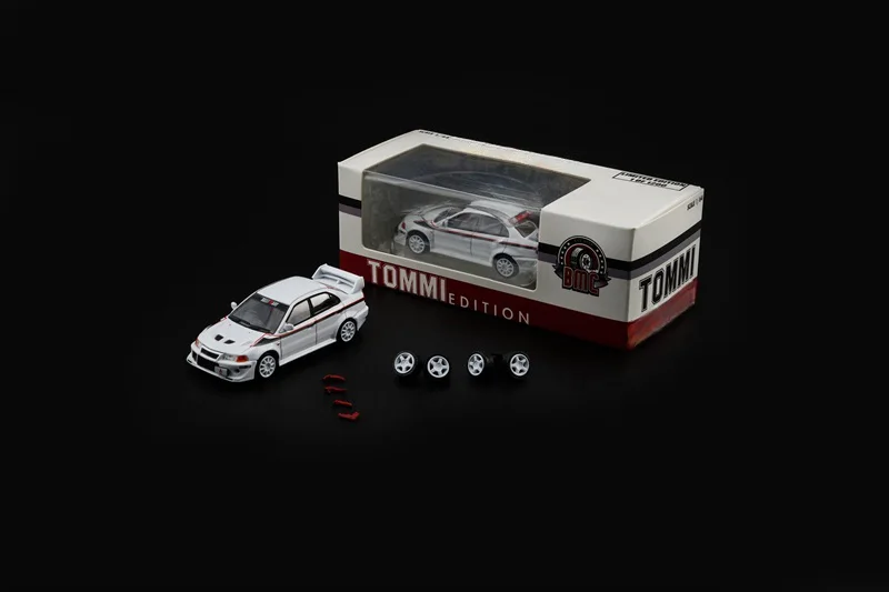 BM Creations BMC 1:64 Lancer EVO 6.5 -White Tommi Edition White limited1200 Diecast Model Car