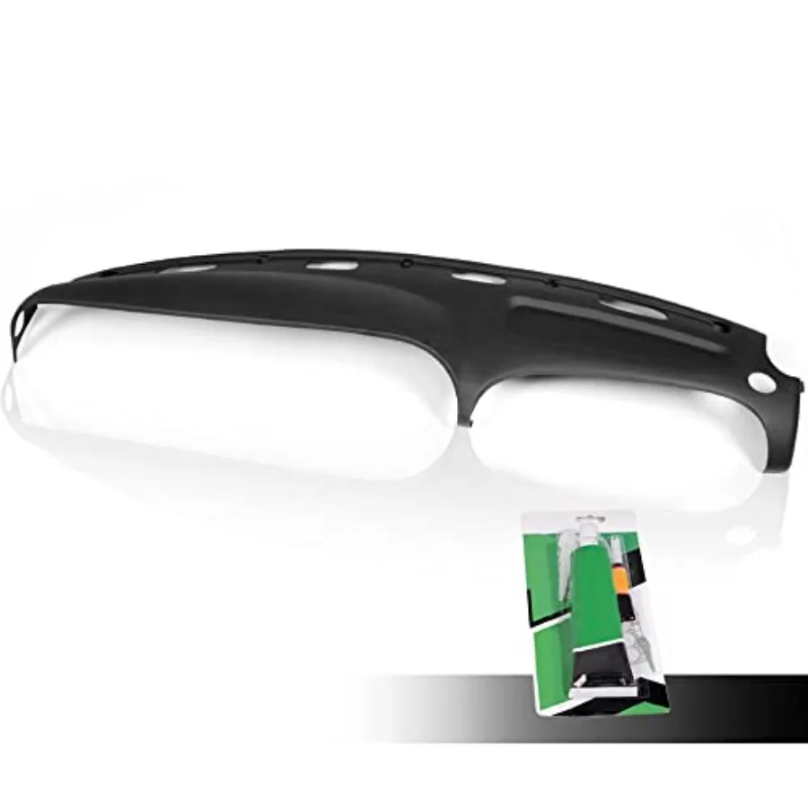 

TPE Dashboard Bezel Pad Cover for 1998-2001 Dodge Ram 1500 Laramie Sport ST WS and 1998-2002 Ram 2500 3500 Base Grey Compatible