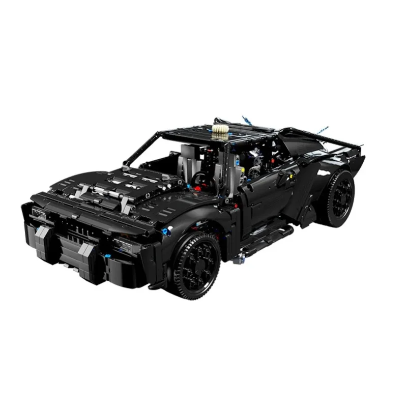 Bat Car Sportwagen Bausteine Set 1829 Teile Technik Supersportwagen Konstruktions-Bausteine Modellbausatz DIY Montage-Spielzeug für Erwachsene Ideales Geburtstags- und Feiertagsgeschenk Heim- und
