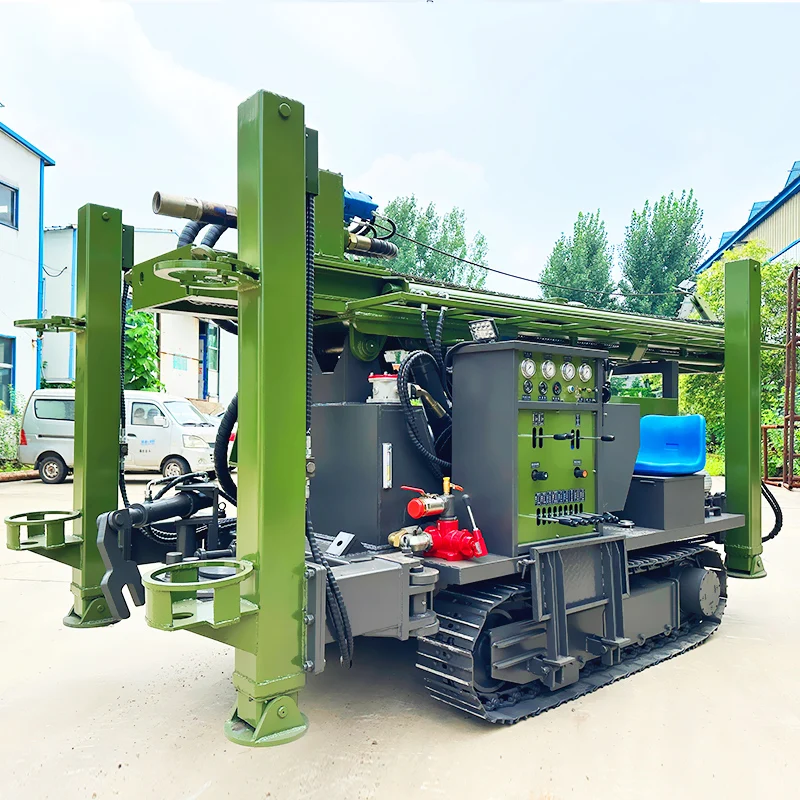 160M All Terrain Portable Diesel Hydraulic Fast Rock Boring Reliable Mobile Geological Exploration Water Well Drilling Rig