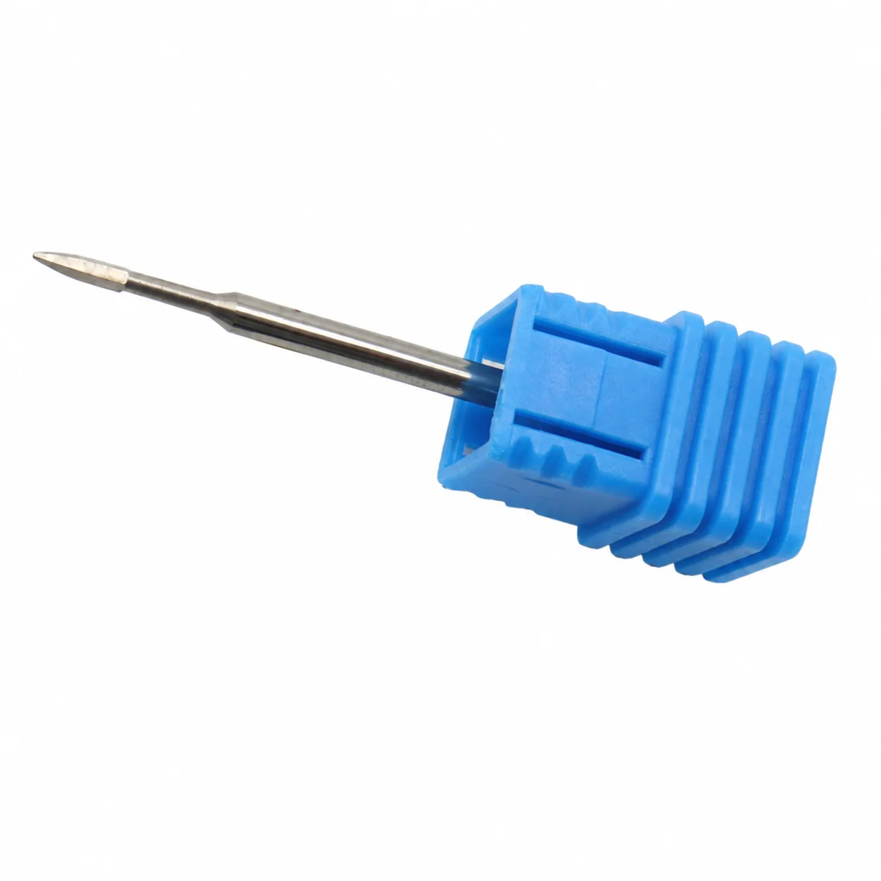 1PC Tungsten Carbide Nail Drill Bit 7-Edge Pointed 3/32'' Shank Cuticle Cleaner for Manicure And Pedicure