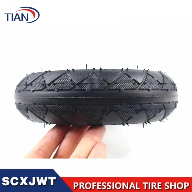 200X50 solid tires are used for more wear-resistant tires, suitable for small forklifts, electric scooters, solid tires