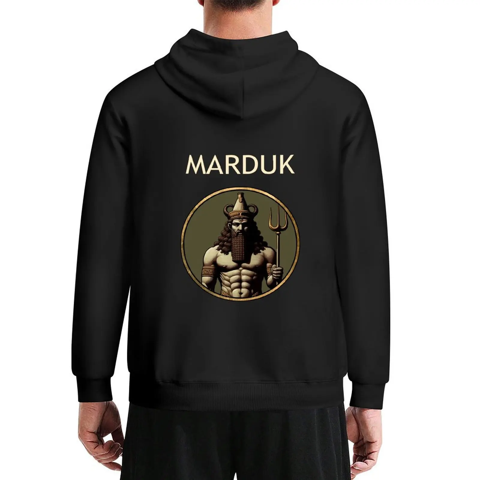 

Marduk Babylonian God Ancient Mesopotamian God Hoodie men clothing mens clothes anime clothing mens hoodies