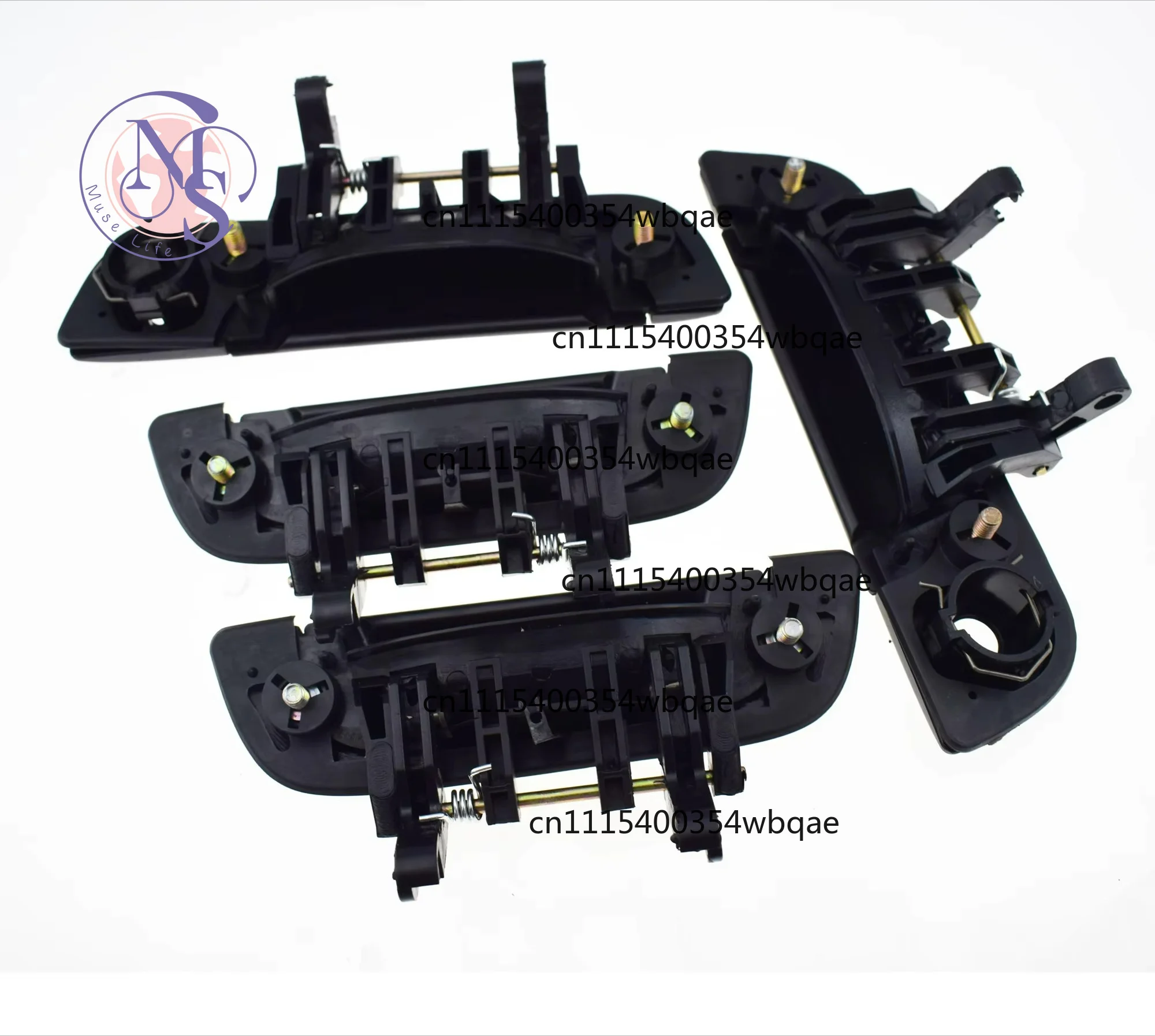 ZOCI- 1/2/4Pcs Outside Door Handle Front Rear Left Right for Baleno Cassia Esteem Cultus 1995-2001