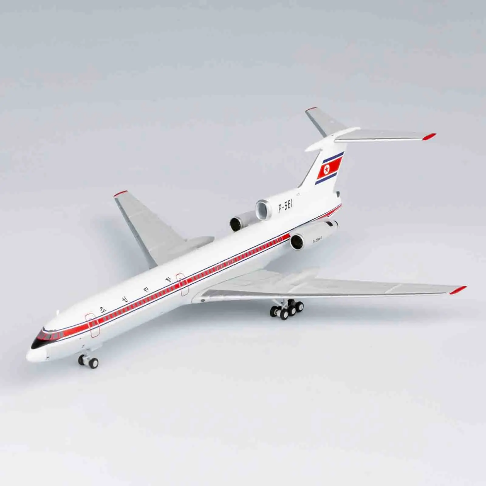 

Diecast Scale 1:400 NG 54010 Korean Civil Aviation TU-154B P-561 Finished Alloy Aircraft Model Collection Toy Gift