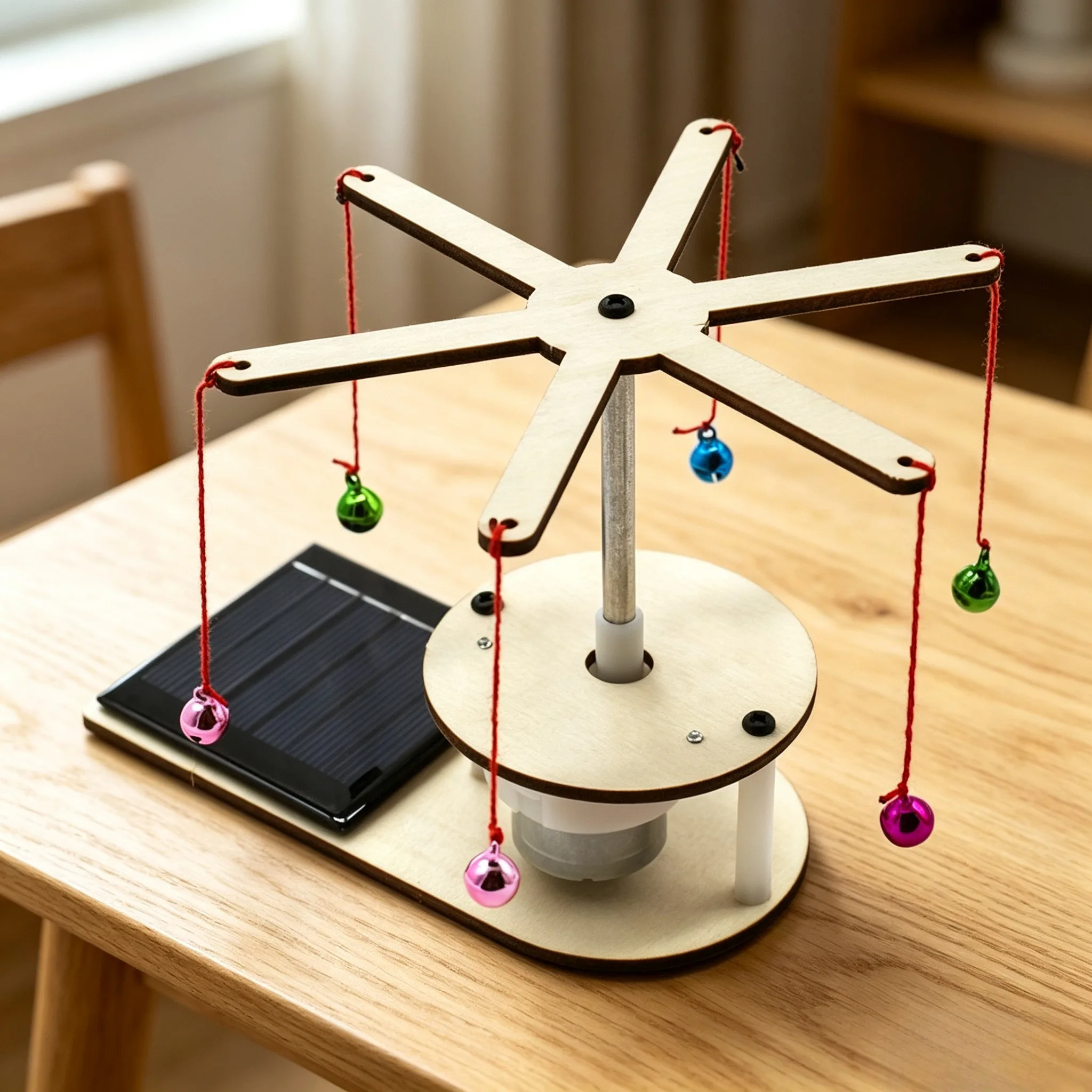 Diy Solar-Powered Children's Science and Education Experimental Toys, Hand-Assembled Models, Science and Education Toys Gift